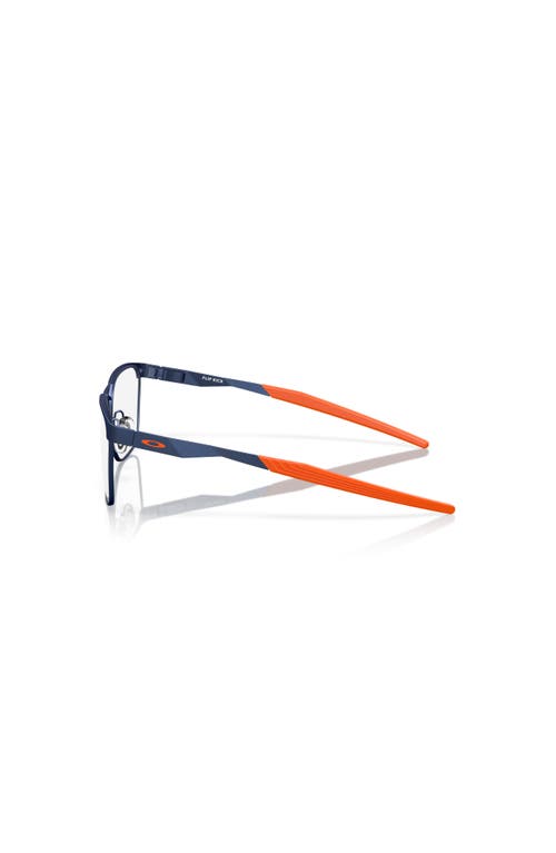 Oakley 49mm Rectangle Optical Glasses In Blue