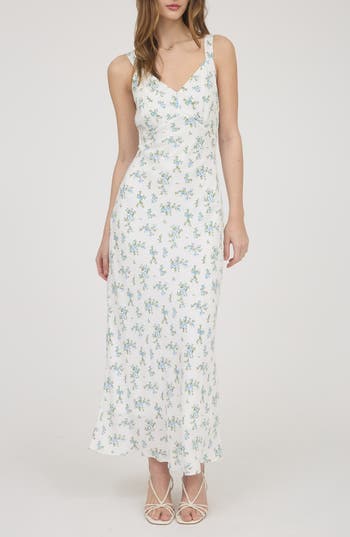 BLU PEPPER BLU PEPPER FLORAL MAXI DRESS