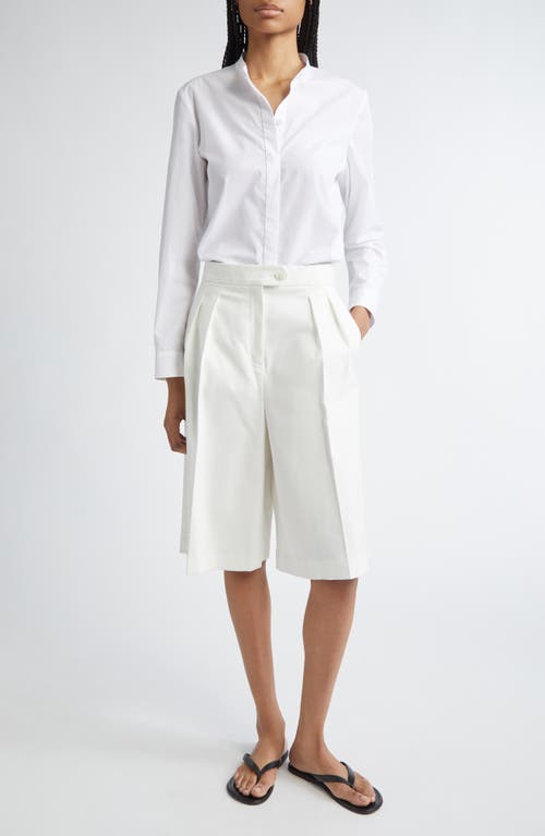 Partow Waylon Bermuda Shorts In White