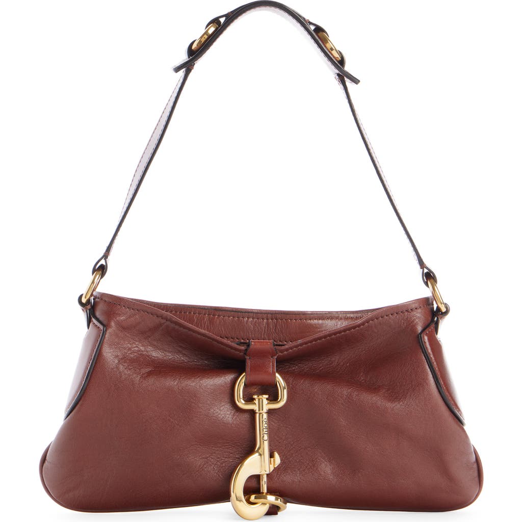 Chloé 99 Shoulder Bag In 25a Dark Ebony