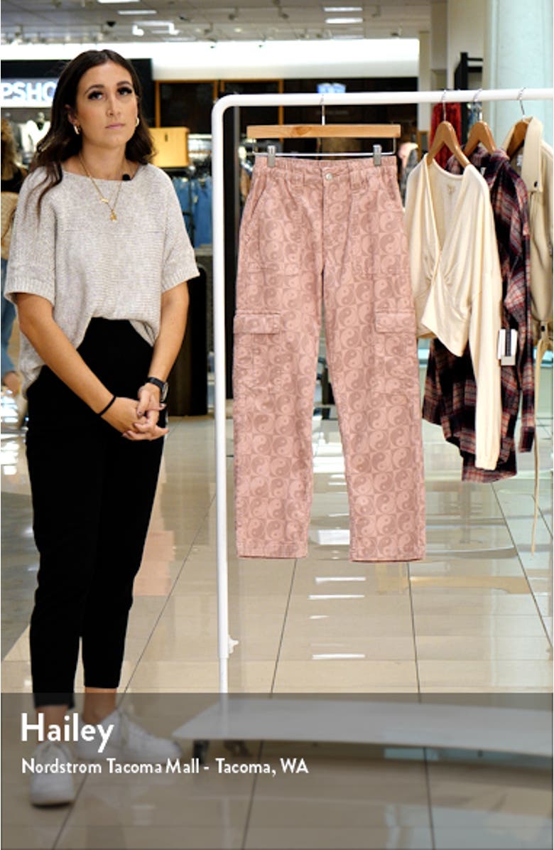 Yin Yang Utility Straight Leg Corduroy Pants, sales video thumbnail