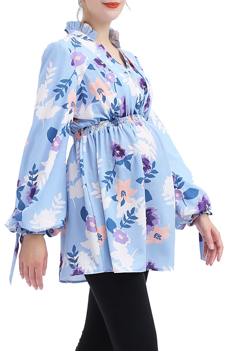 Kimi and Kai Victoria Maternity Long Sleeve Top, Alternate, color, 