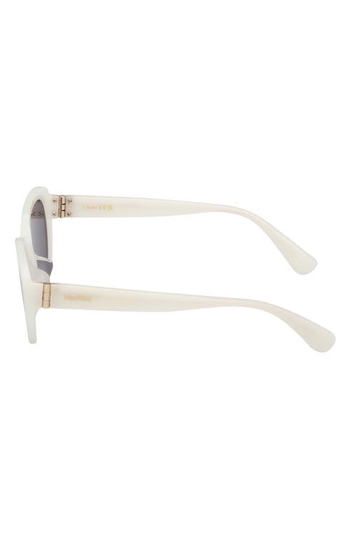 Max Mara 54mm Round Sunglasses