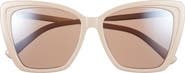 DIFF Becky II 56mm Cat Eye Sunglasses