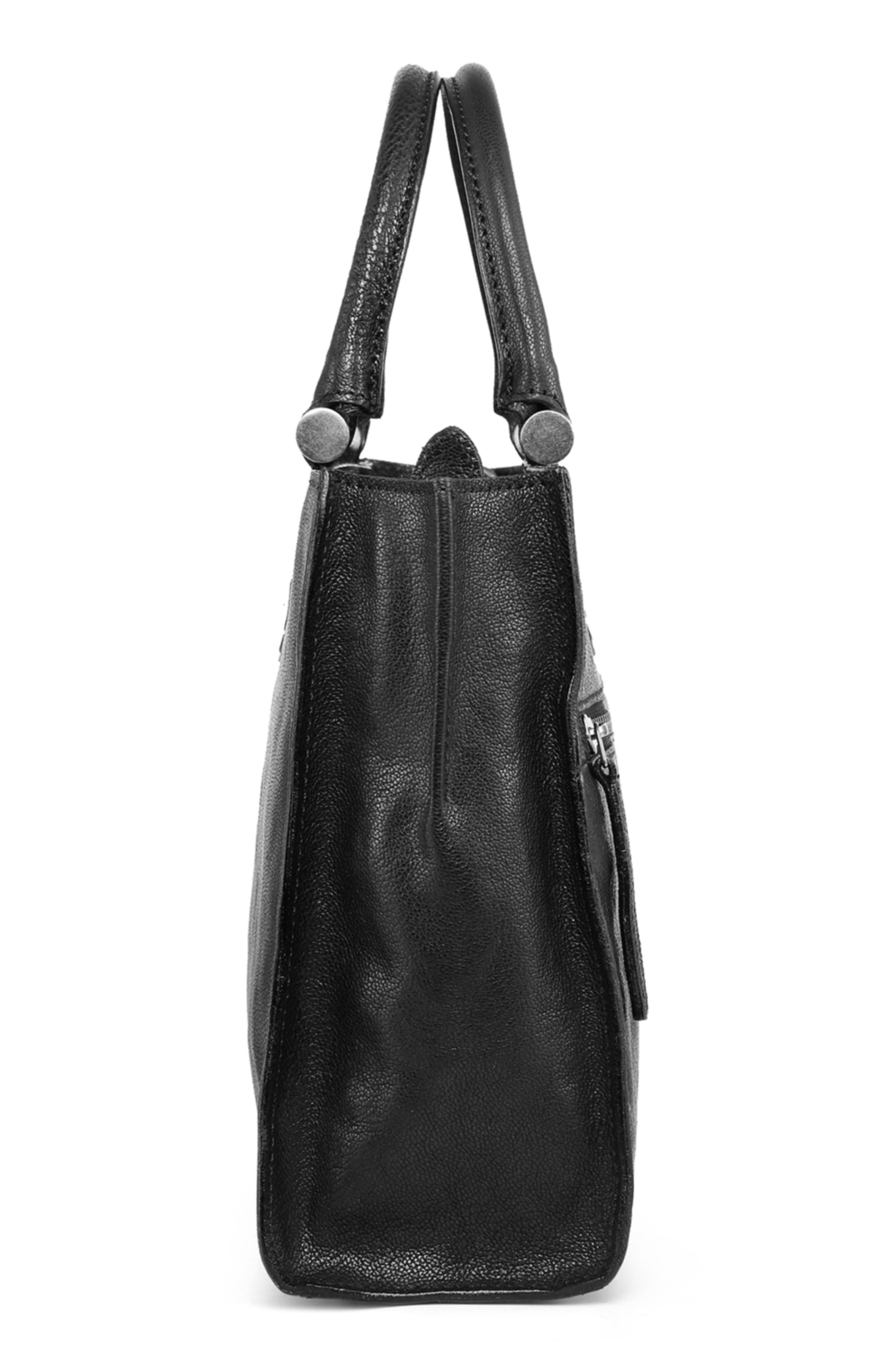 OLD TREND Rose Cove Crossbody Tote Bag, Alternate, color, Black