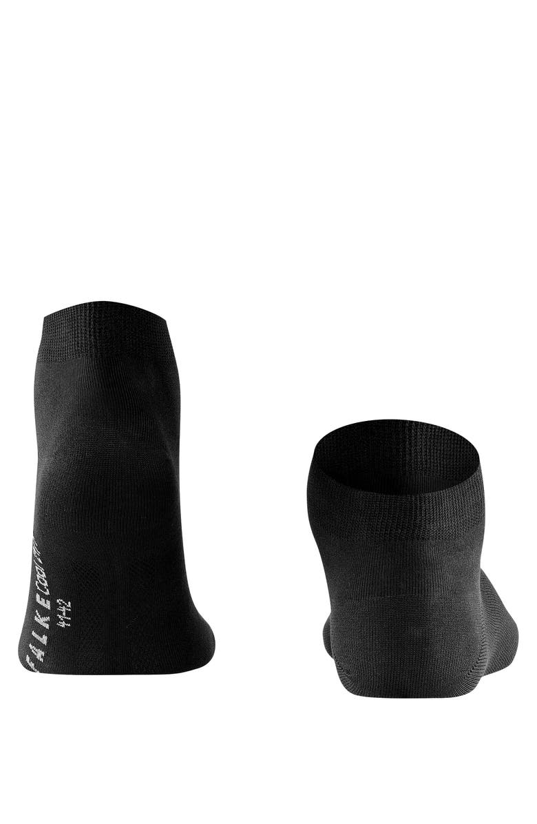 Falke Cool 24/7 Sneaker Socks, Alternate, color, Black