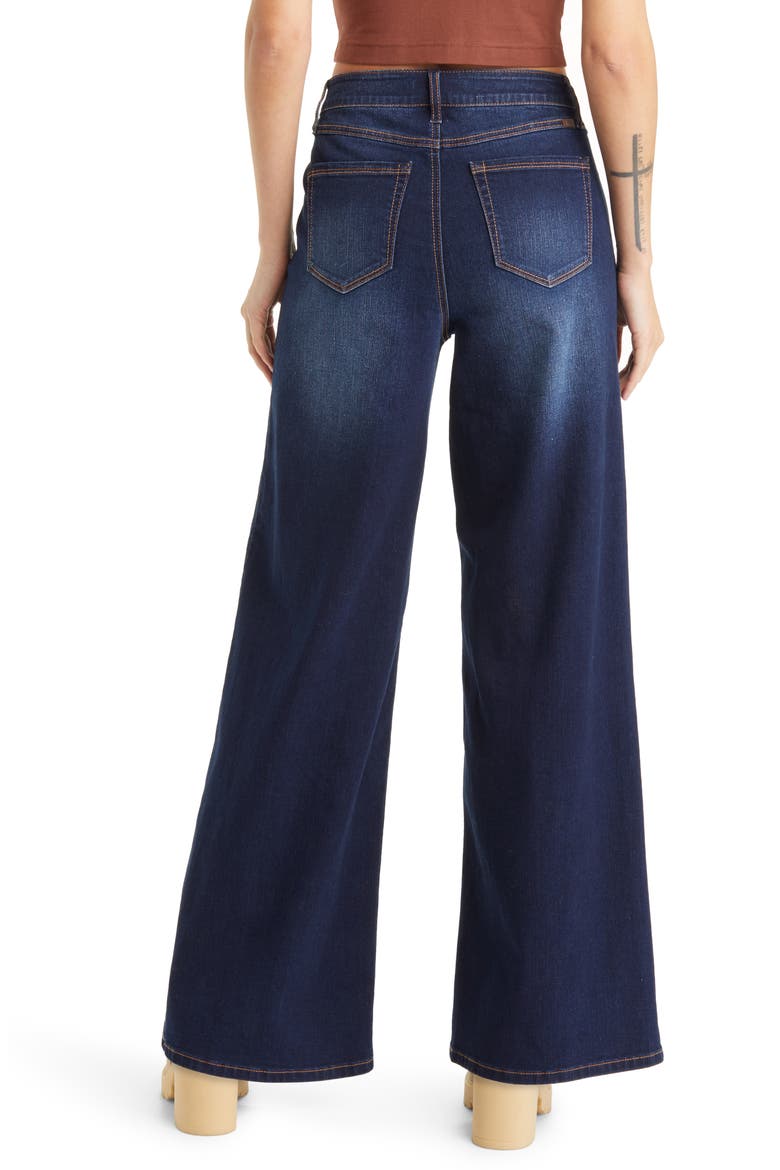 High Waist Wide Leg Jeans, Alternate, color, LENNOX