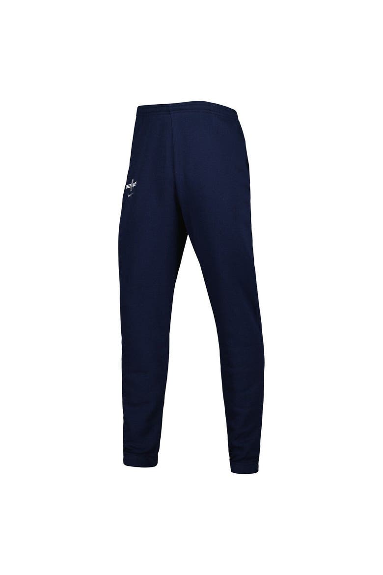 Men's Nike Navy England National Team GFA Team Fleece Pants, Alternate, color, Navy