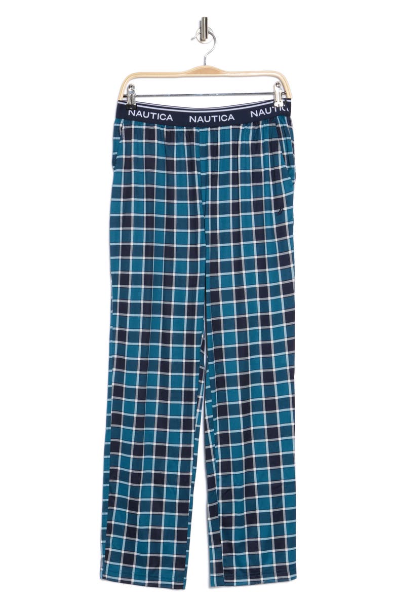 Nautica Plaid Pajama Bottoms, Main, color, 