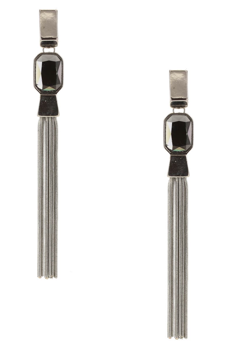 OLIVIA WELLES Elea Chain Drop Earrings, Main, color, 