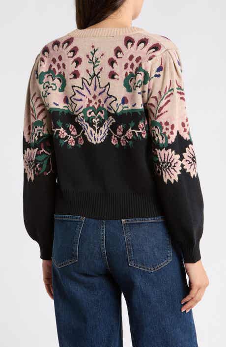 Jacquard Cardigan