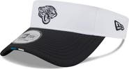 New Era Men's New Era  White/Black Jacksonville Jaguars 2025 NFL Training Camp Adjustable Visor