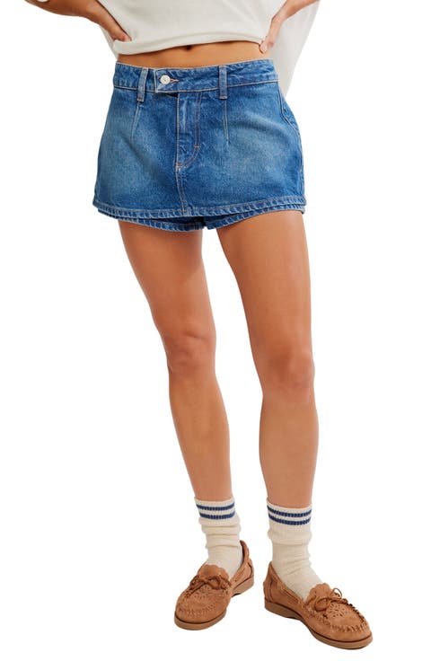 Galivanting Denim Skort