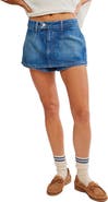 Free People Galivanting Denim Skort