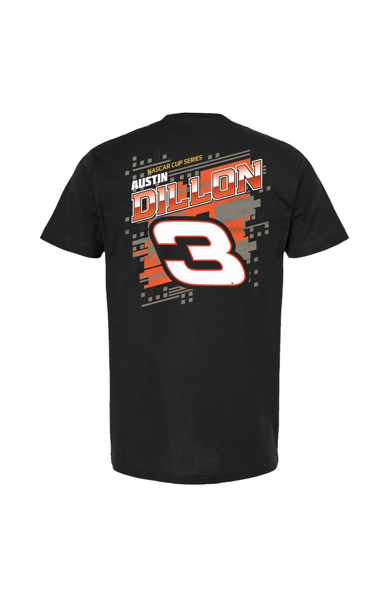 NASCAR Men's Richard Childress Racing Team Collection Black Austin Dillon Bass Pro Shops Draft T-Shirt, Alternate, color, Black