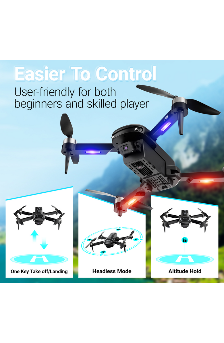 CONTIXO Ziro Kids Drone, Alternate, color, Black - Ziro