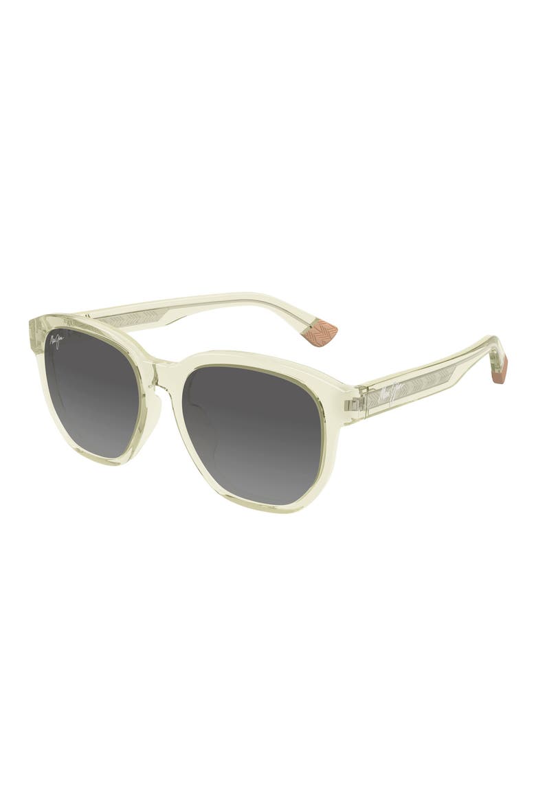 Akahai 55mm PolarizedPlus2® Square Sunglasses, Alternate, color, YELLOW
