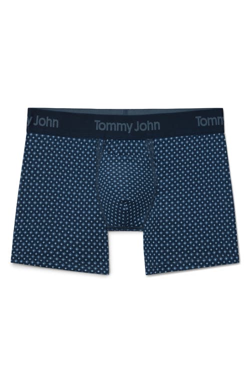Tommy John Second Skin 4-inch Boxer Briefs In Blue