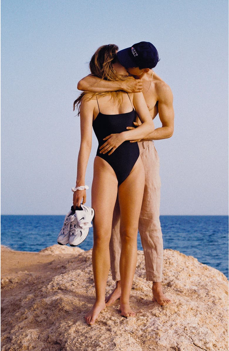 Sunkissed LE BON BON ONE-PIECE SWIMSUIT, Alternate, color, Black