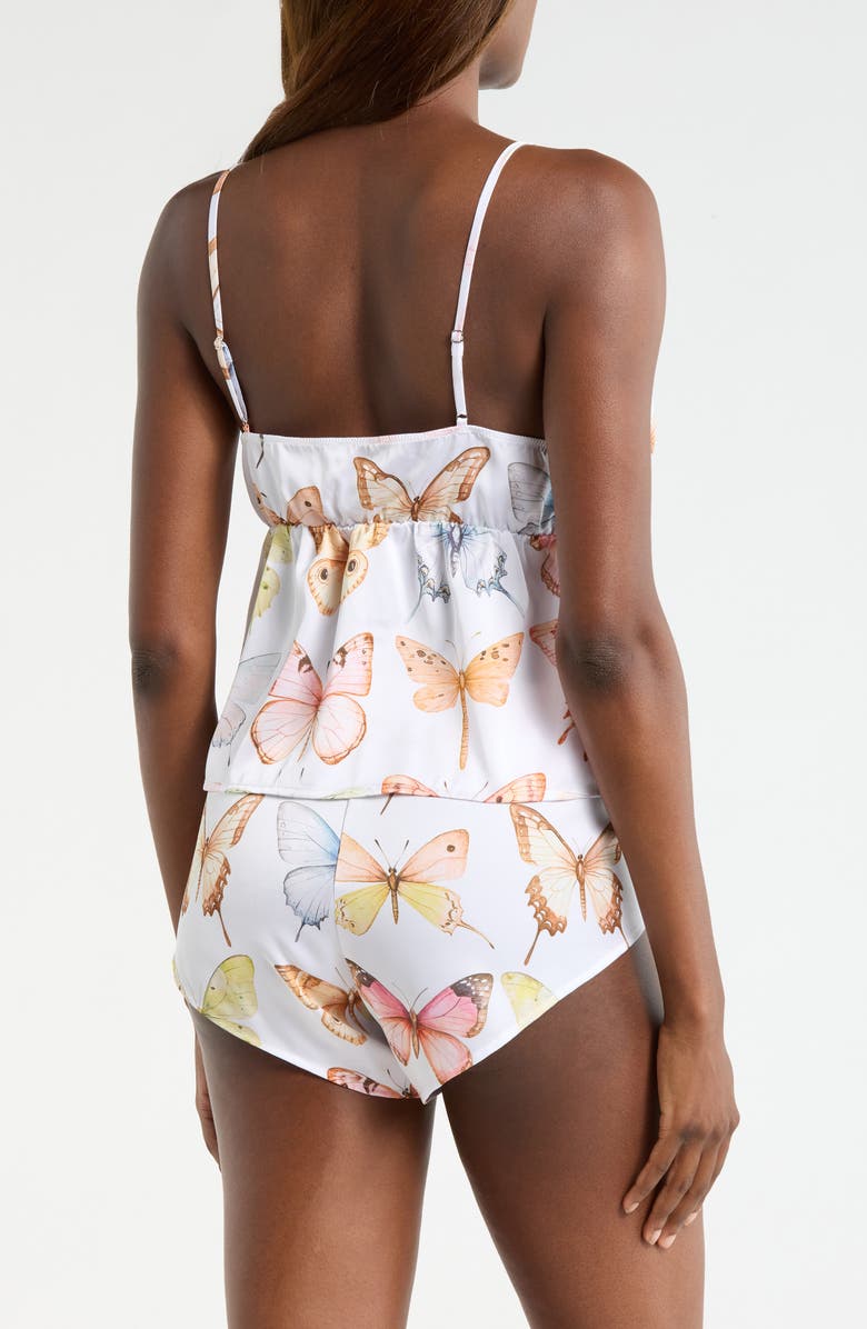 KILO BRAVA Print Camisole & Shorts Set, Alternate, color, Pastel Wings