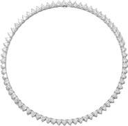 The M Jewelers The Iced Out Heart Tennis Necklace