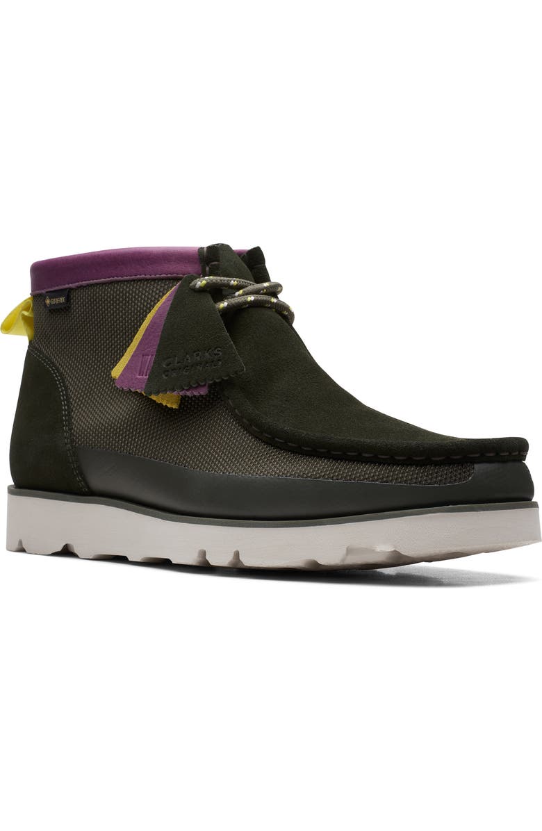 Clarks<sup>®</sup> Originals Wallabee 2.0 Gore-Tex<sup>®</sup> Waterproof Chukka Boot, Main, color,