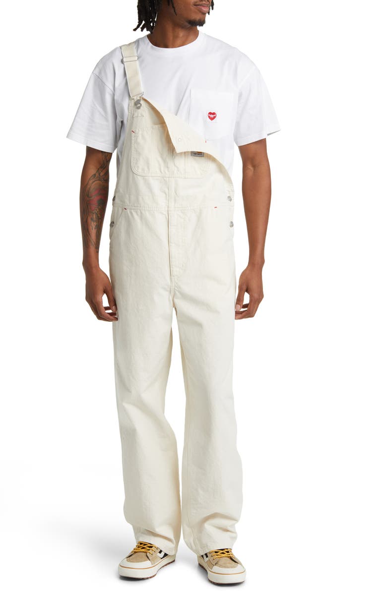 Carhartt Work In Progress Wesley Denim Overalls, Main, color, 