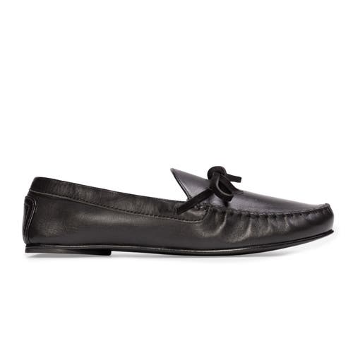 Black Suede Studio Solana Loafer In Multi