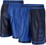 Nike Men's Nike Navy/Blue Dallas Mavericks Courtside Versus Force Split DNA Performance Shorts