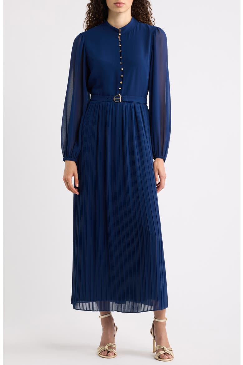 The Adira Long Sleeve Maxi Dress, Main, color, TWILIGHT SKY
