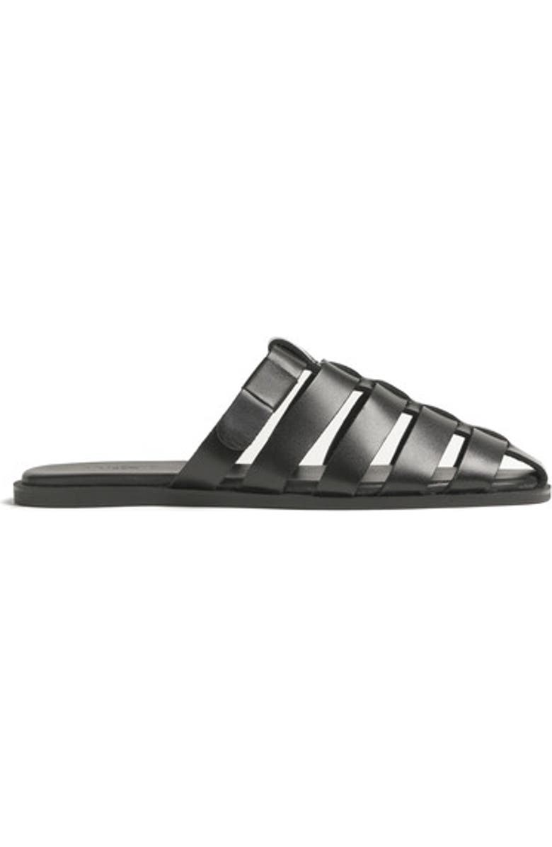 Anthony Veer Lido Sandal, Alternate, color, Obsidian Black