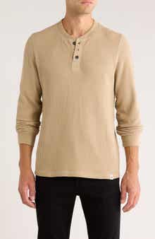 Rainforest The Fireside Waffle Knit Henley