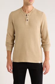 Rainforest The Fireside Waffle Knit Henley