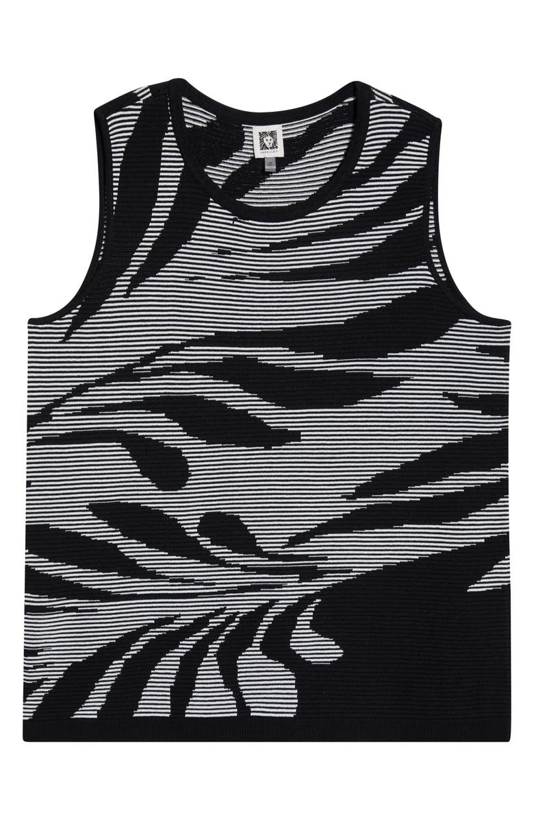 Anne Klein Graphic Sleeveless Top, Alternate, color, 