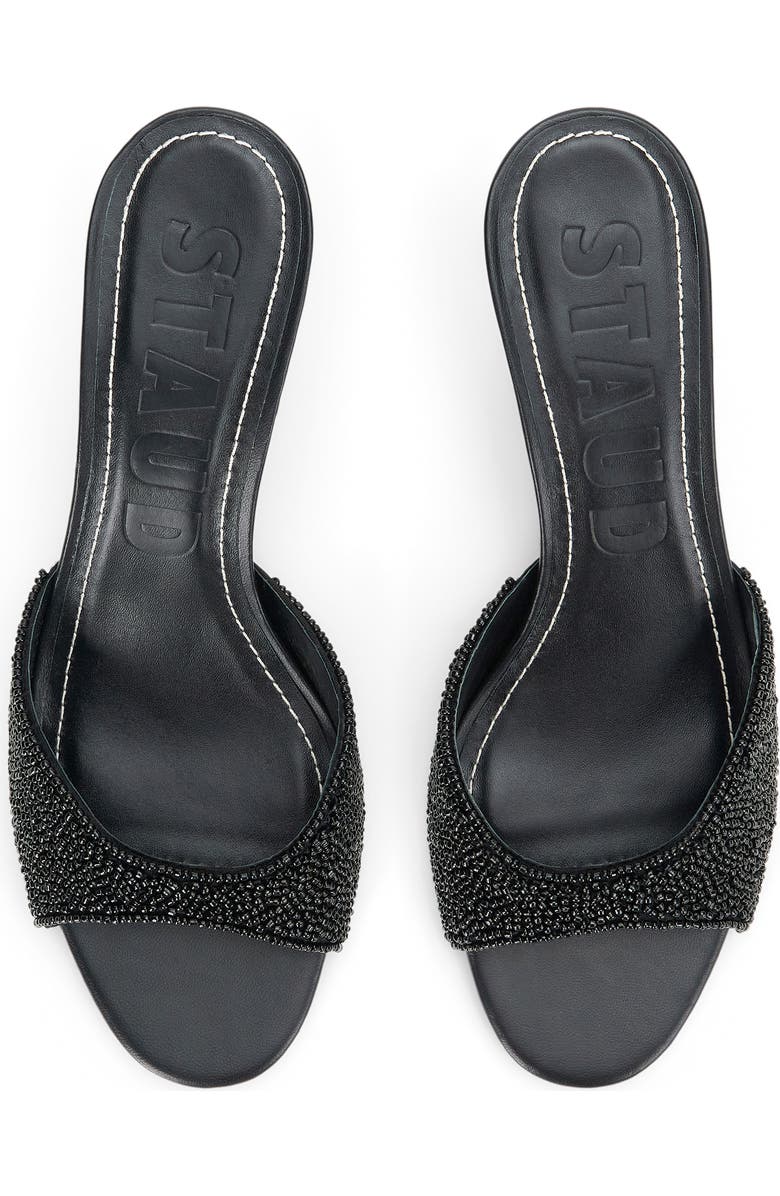 STAUD Brigitte Slide Sandal, Alternate, color, Black/Black