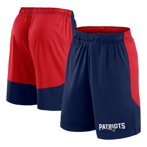 Men's Fanatics Navy/Red New England Patriots Launch Shorts