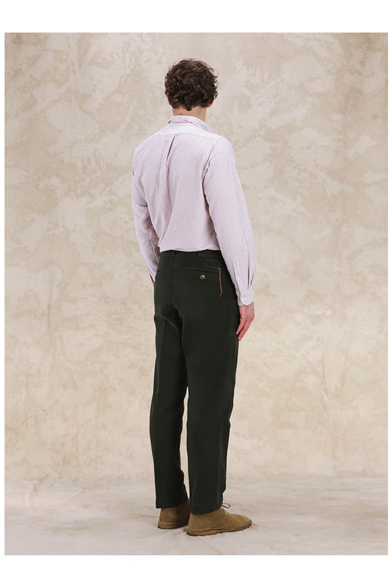 Whisky Moleskin Trousers, Alternate, color, Forest Green