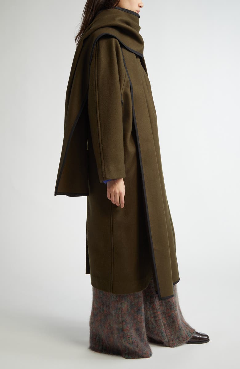 ZANKOV Julien Oversize Wool Coat, Alternate, color,