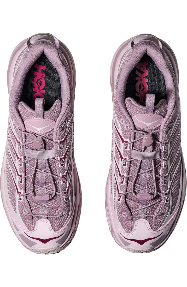 HOKA Gender Inclusive Mafate Three2 Sneaker, Alternate, color, Fragrant Lilac / Stone Fruit