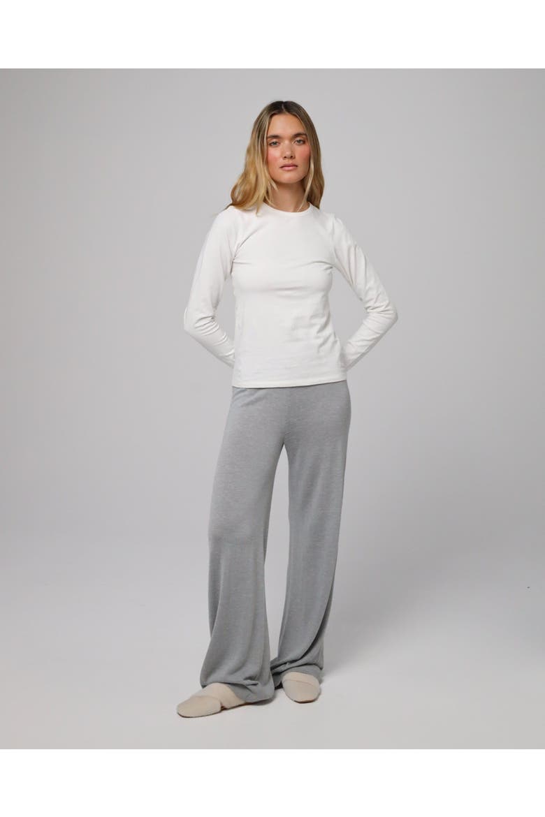 Nilo Knitted Pull-on Pants, Alternate, color, gray