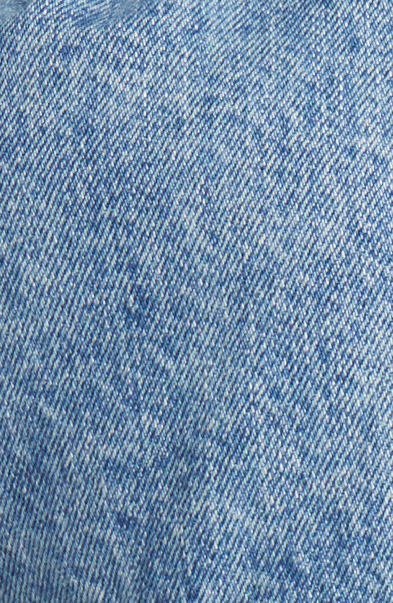 SLVRLAKE Detroit Oversize Denim Trucker Jacket, Alternate, color, 