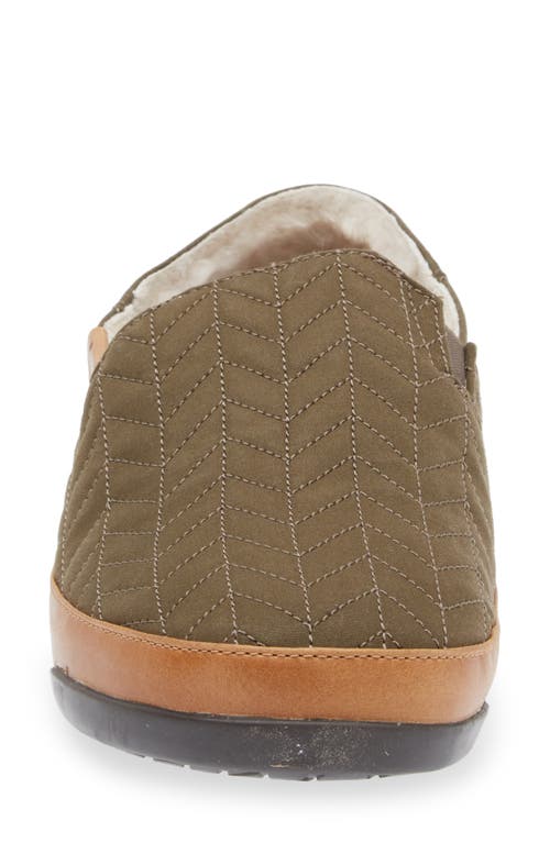 Olukai Hanohano Genuine Shearling Slipper In Multi