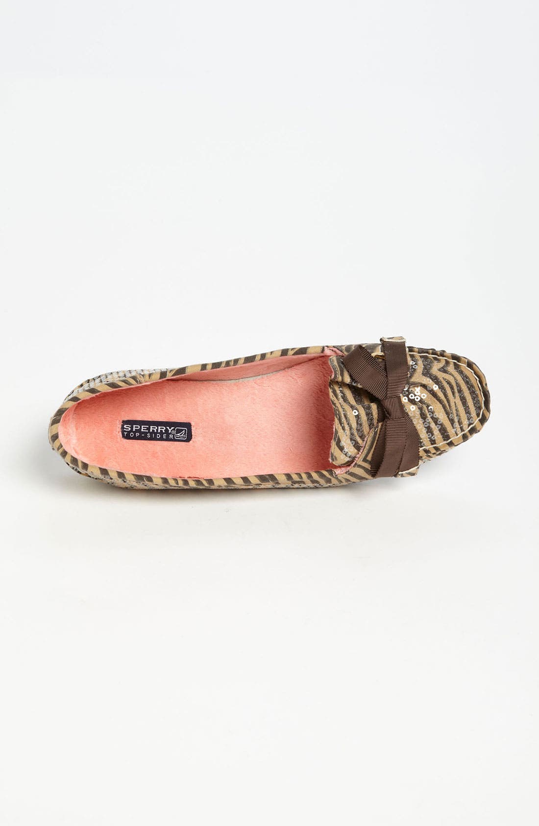 Sperry Top-Sider® 'Skipper' Slipper, Alternate, color, COGNAC ZEBRA