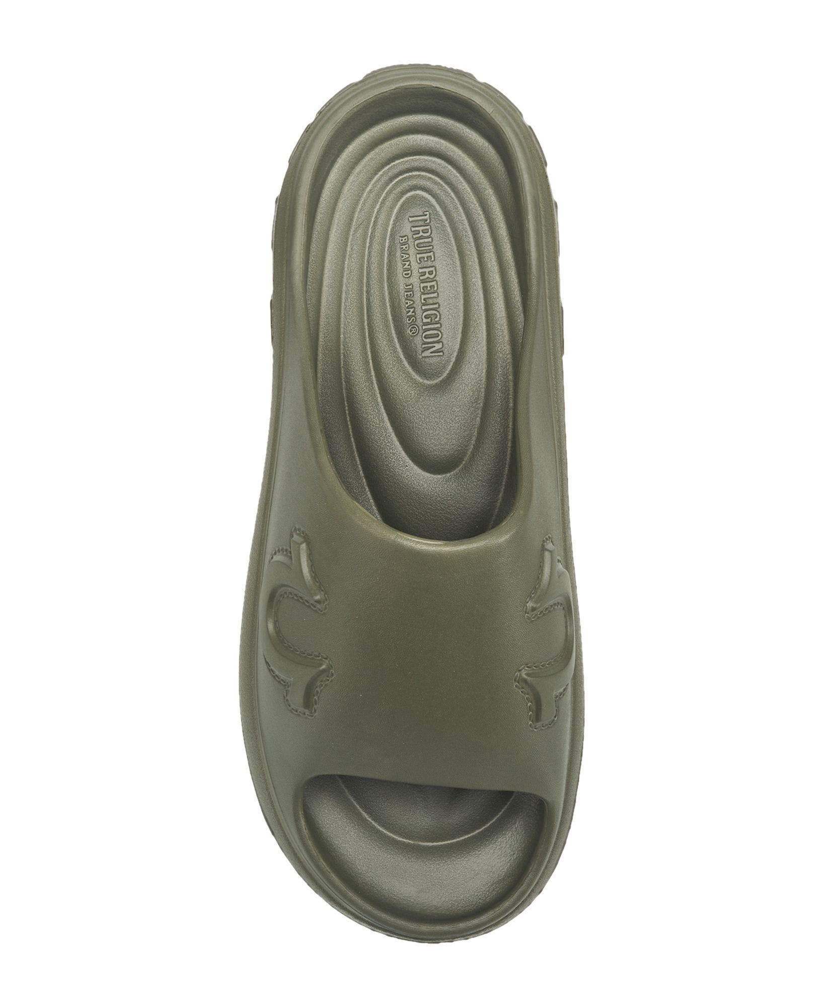 Tupac Molded Slide, Alternate, color, Olive