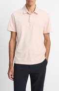 Vince Regular Fit Garment Dyed Cotton Polo