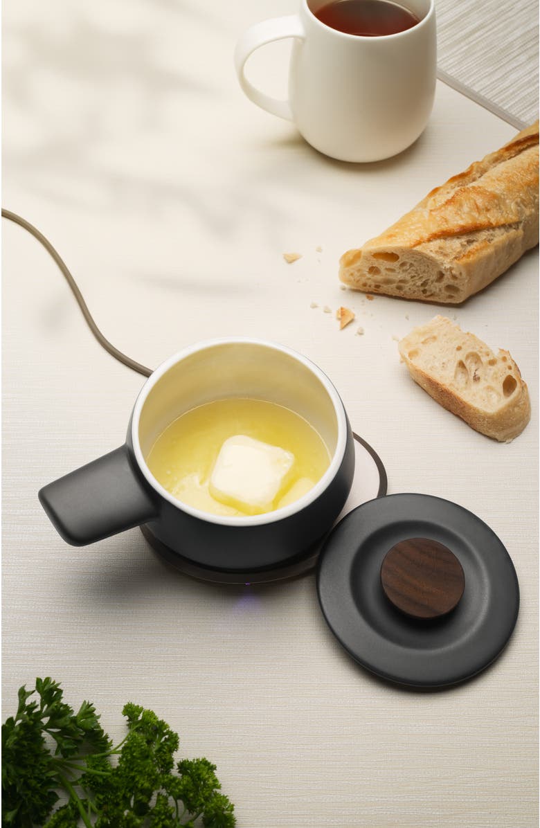 OHOM INC Fondi Self-heating Fondue Set, Alternate, color, Inkstone Black