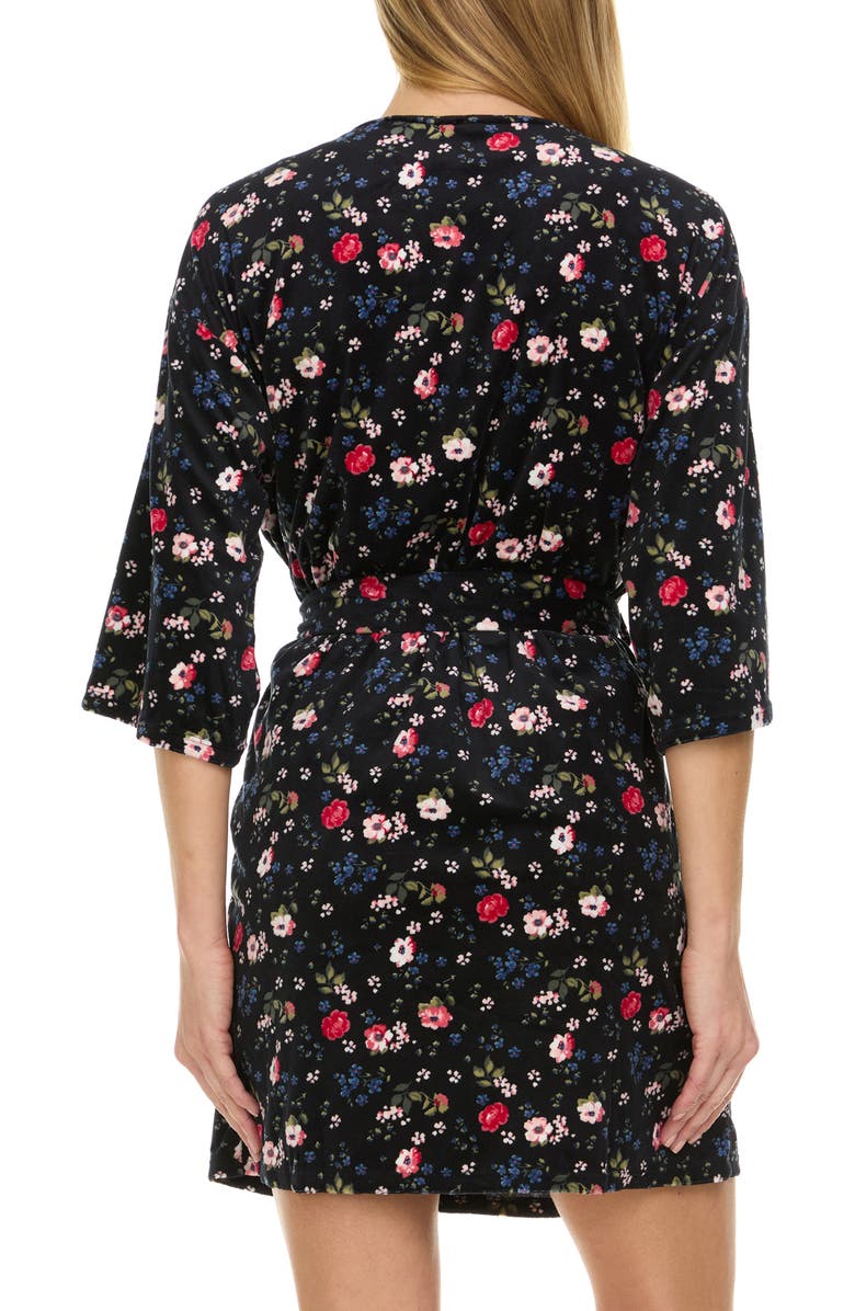 Flora By Flora Nikrooz Mindy 3-Piece Travel Pajamas Set, Alternate, color, Black