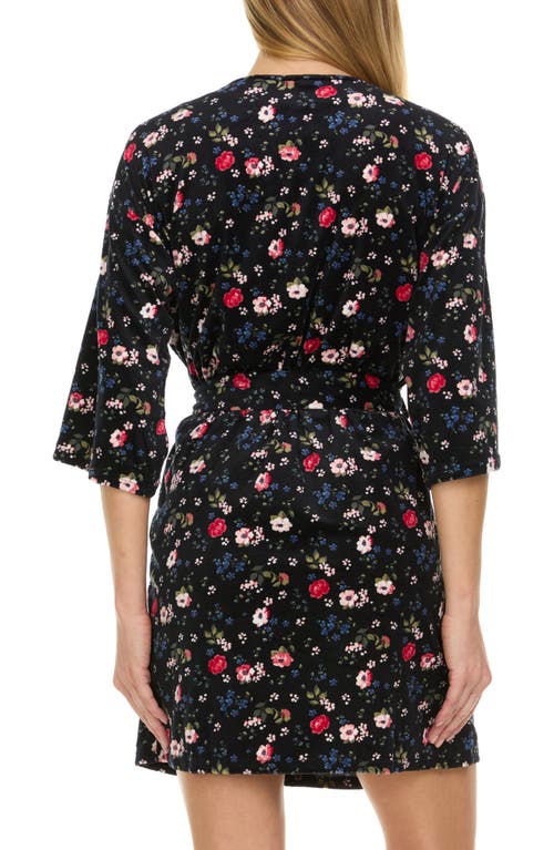 Flora By Flora Nikrooz Mindy 3-piece Travel Pajamas Set In Black