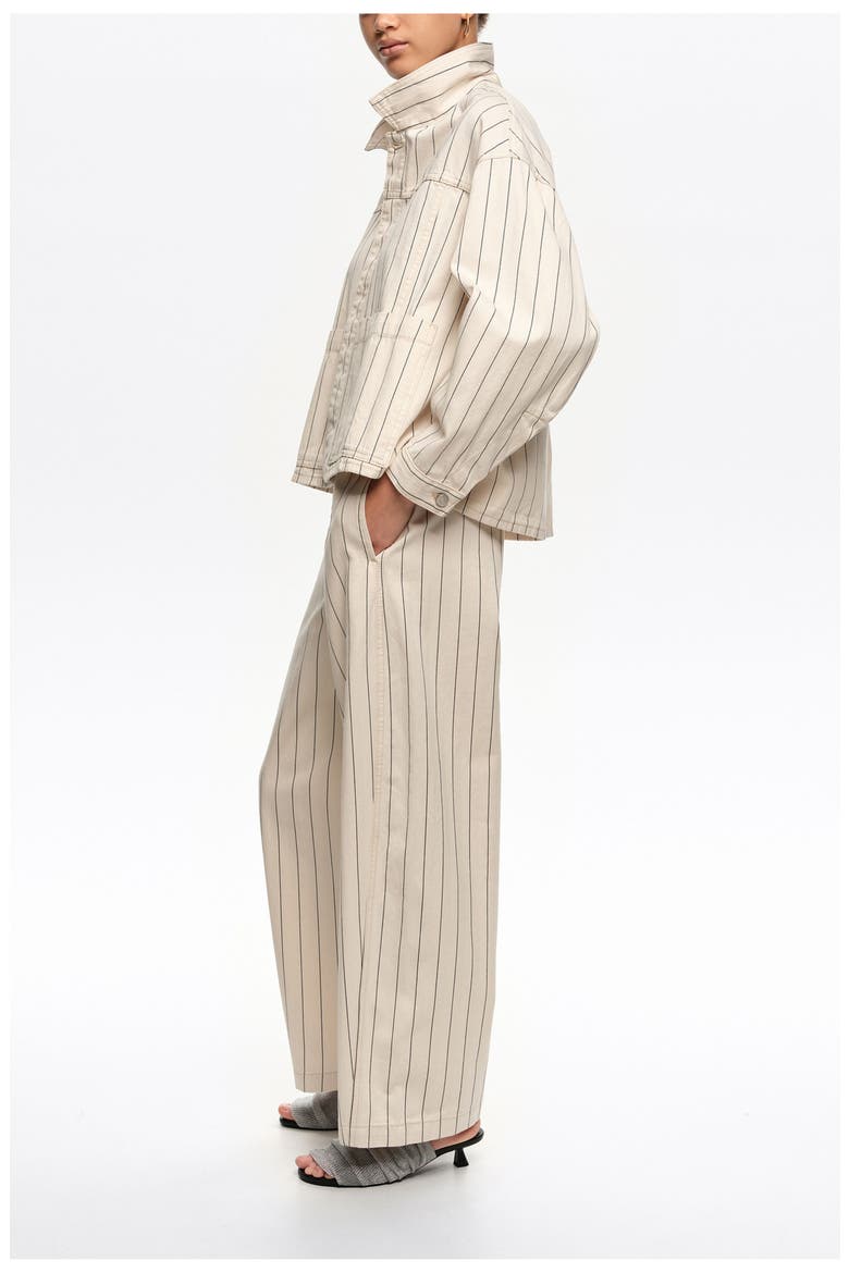 Volume-Leg Jeans, Alternate, color, OFF WHITE