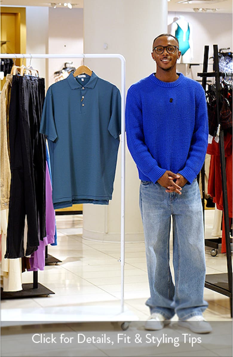 Hales Stripe Performance Jersey Polo, sales video thumbnail